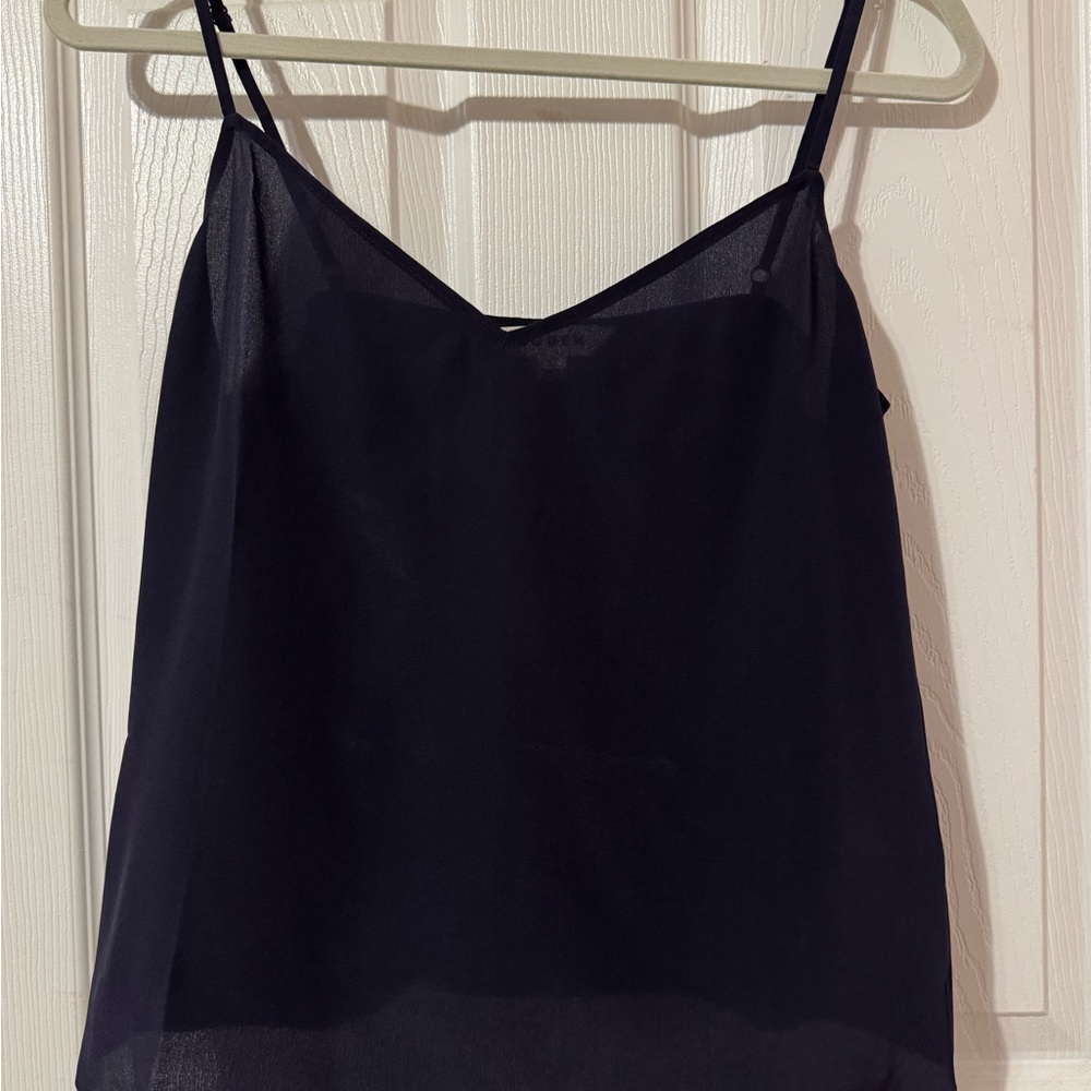 Boden Dark Purple 100% Silk Camisole
